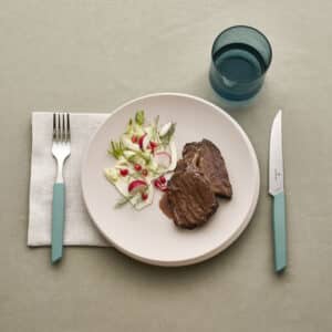 Swiss Modern Steakmesser+Gabel