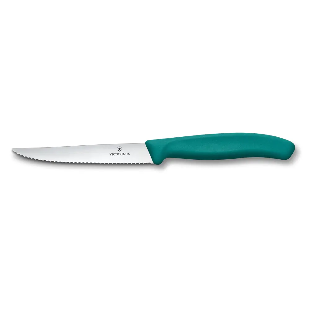 Victorinox SwissClassic Pizzamesser Steakmesser grün