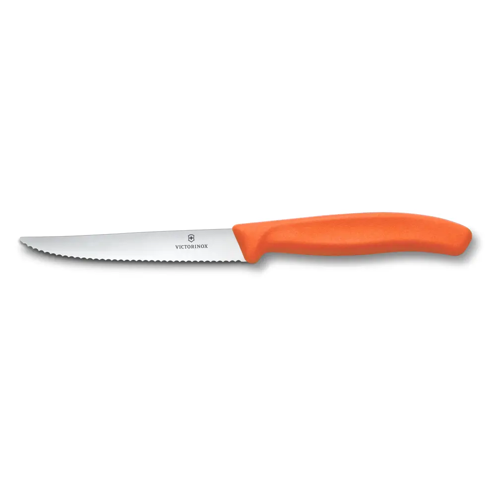 Victorinox SwissClassic Pizzamesser Steakmesser orange