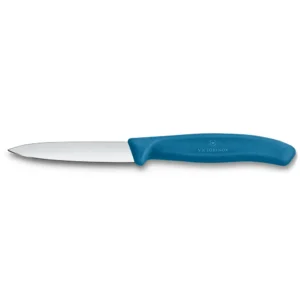 Victorinox SwissClassic Gemüsemesser Mittelspitz blau 8cm Klinge