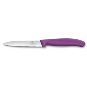 Victorinox SwissClassic Gemüsemesser Wellenschliff violett