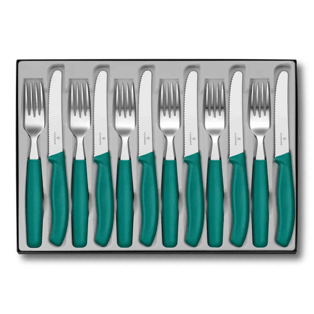Victorinox Besteck Tafelbesteck grün